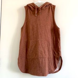 Tank top hoodie